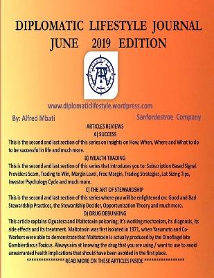 Book cover for Diplomatic Lifestyle Journal June 2019 Edition