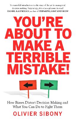 Book cover for You'Re About to Make a Terrible Mistake!