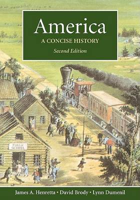 Book cover for America:A Concise History Cmbtext