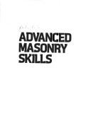 Book cover for Advanced Masonry Skills