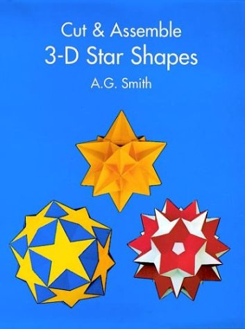 Book cover for Cut and Assemble 3-D Star Shapes