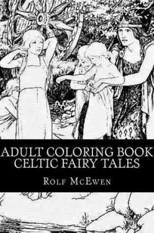 Cover of Adult Coloring Book Celtic Fairy Tales