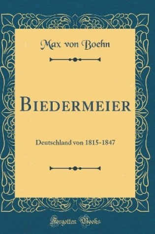 Cover of Biedermeier