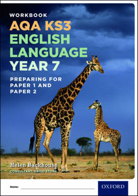 Book cover for AQA KS3 English Language: Key Stage 3: AQA KS3 English Language: Year 7 test workbook