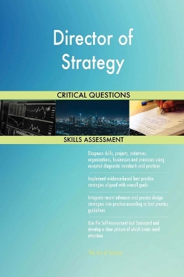 Book cover for Director of Strategy Critical Questions Skills Assessment