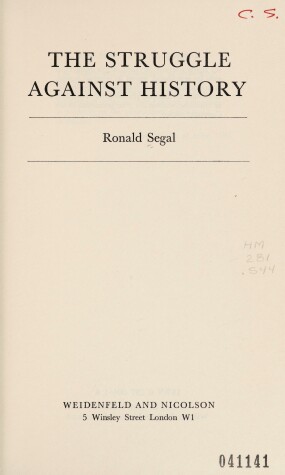 Book cover for Struggle Against History