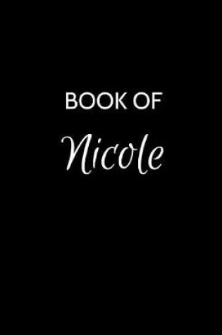 Cover of Book of Nicole