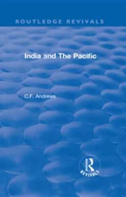 Cover of India and The Pacific (1937)