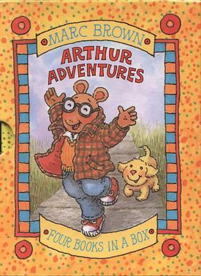Book cover for Arthur Adventures - 4 Miniature Books in a Box