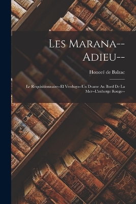 Book cover for Les Marana--Adieu--
