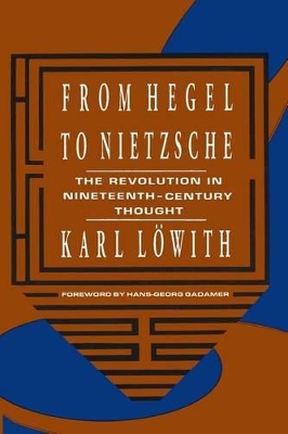 Book cover for From Hegel to Nietzsche