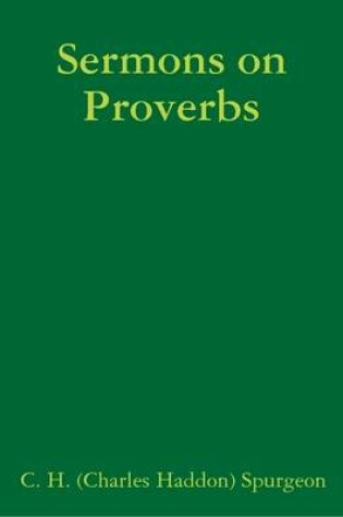 Cover of Sermons on Proverbs