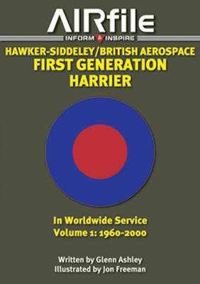 Book cover for Hawker-Siddeley / British Aerospace First Generation Harrier in Worldwide Service