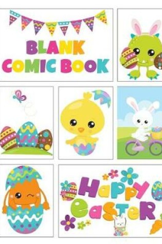 Cover of Blank Comic Book Happy Easter