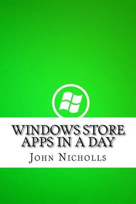 Book cover for Windows Store Apps In a Day