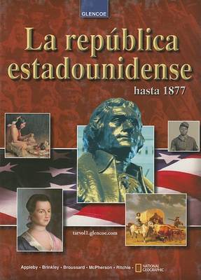 Book cover for La Republica Estadounidense Hasta 1877