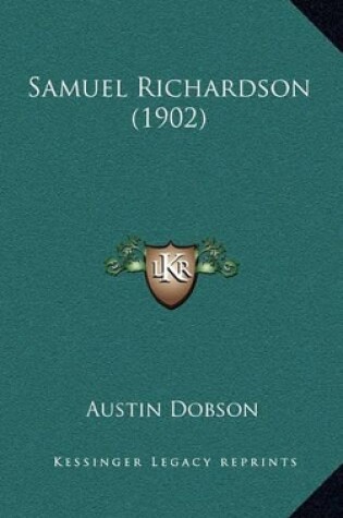 Cover of Samuel Richardson (1902)