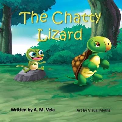 Book cover for The Chatty Lizard