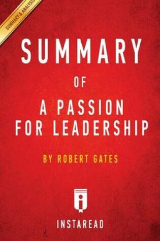 Cover of Summary of A Passion for Leadership