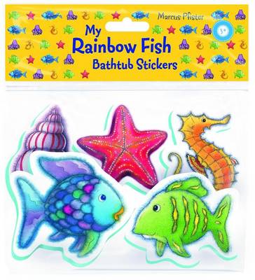 Book cover for Rainbow Fish: My Rainbow Fish Bathtub Stickers