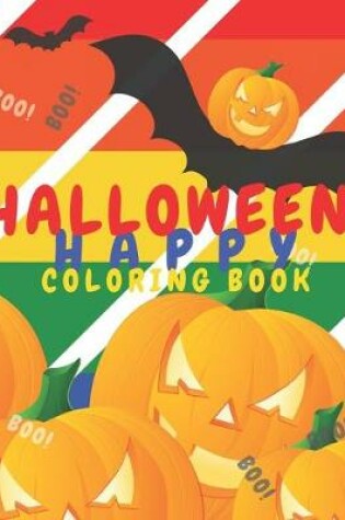 Cover of Happy Halloween Coloring Book