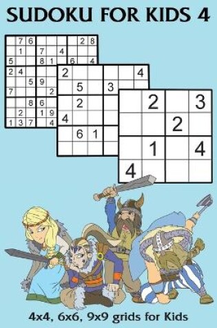 Cover of Sudoku for Kids 4