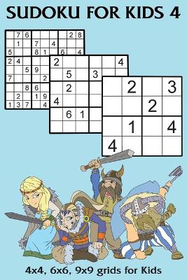 Book cover for Sudoku for Kids 4