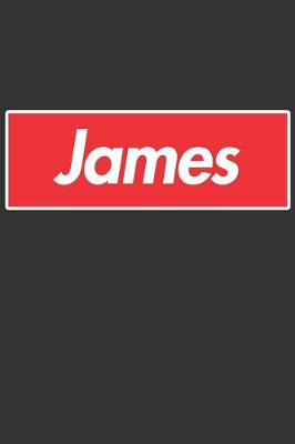 Book cover for James