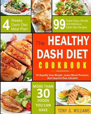 Book cover for Dash Diet Cookbook