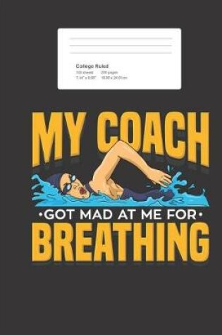 Cover of My Coach Got Mad At Me For Breathing