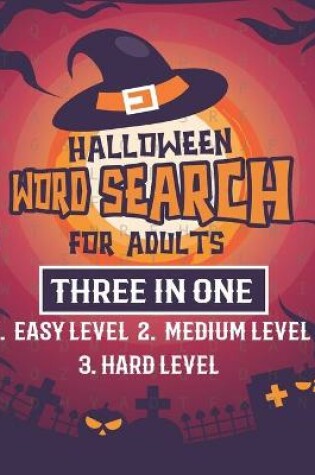 Cover of Halloween Word Search For Adults