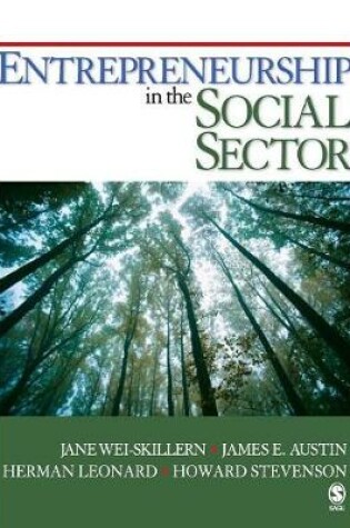 Cover of Entrepreneurship in the Social Sector