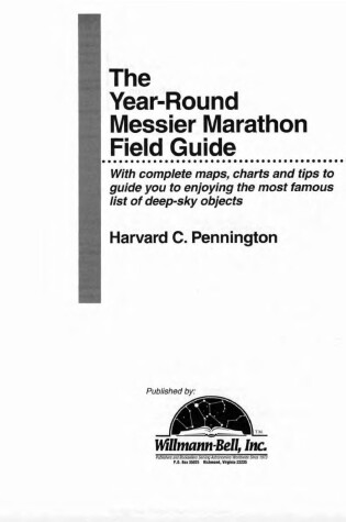 Cover of The Year-round Messier Marathon Field Guide