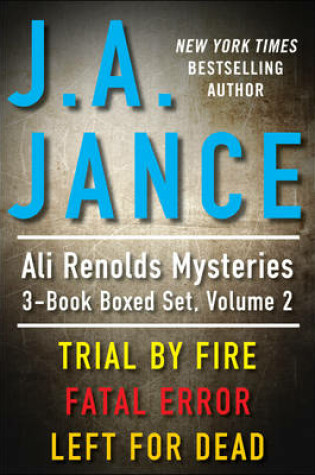 Cover of J.A. Jance's Ali Reynolds Mysteries 3-Book Boxed Set, Volume 2