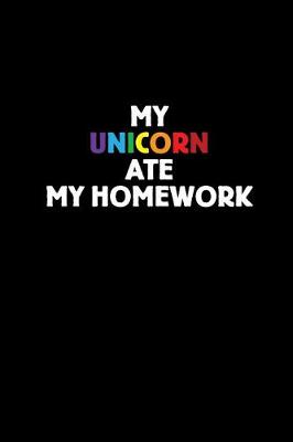 Book cover for My Unicorn Ate My Homework