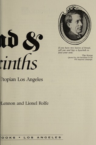 Cover of Bread and Hyacinths