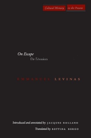 Cover of On Escape