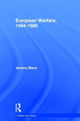 Cover of European Warfare, 1494-1660