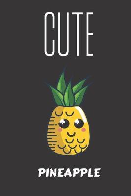 Book cover for cute pineapple