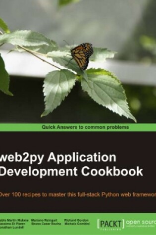 Cover of web2py Application Development Cookbook