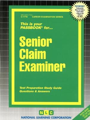 Book cover for Senior Claim Examiner