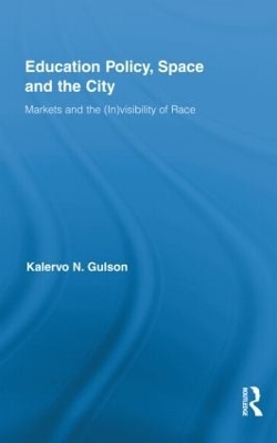 Cover of Education Policy, Space and the City