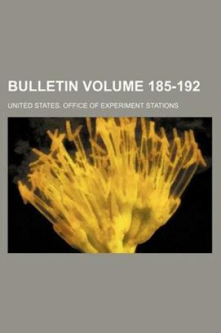 Cover of Bulletin Volume 185-192