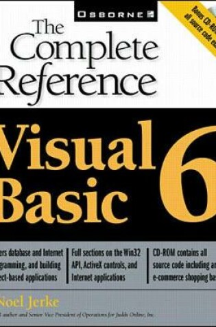 Cover of Visual Basic 6: The Complete Reference