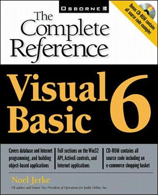 Book cover for Visual Basic 6: The Complete Reference