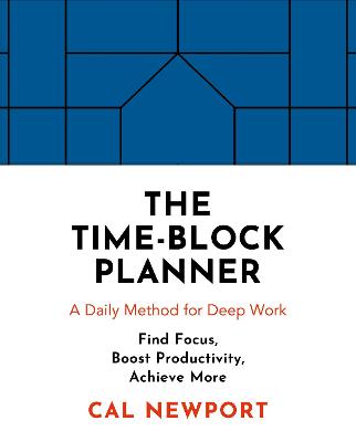 Book cover for The Time-Block Planner