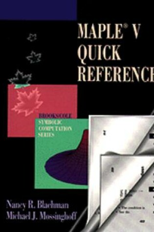 Cover of Maple V Quick Reference