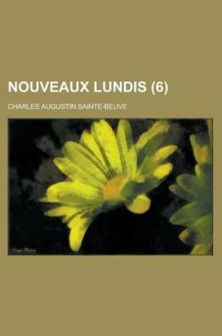 Cover of Nouveaux Lundis (6)