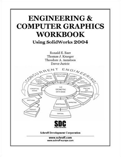 Book cover for Engineering & Computer Graphics Workbook Using SolidWorks 2004