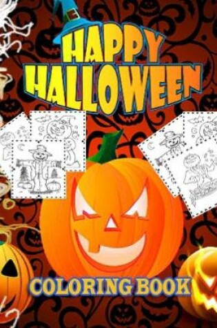 Cover of Happy Halloween Coloring Book